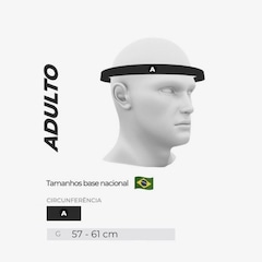 Capacete ciclismo Absolute Wild Flash led traseiro USB - Foto 4