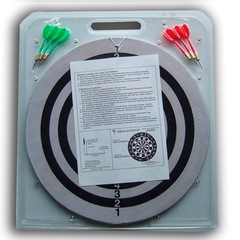 Jogo Dardo Gold Sports 17" Pro c/6 setas 6 gms - Foto 2