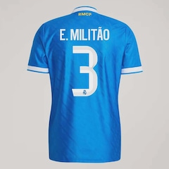 Camisa Real Madrid III 25/26 Masculina adidas Jogador 3 E. Militão - Foto 1