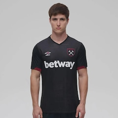Camisa West Ham II 25/26 Masculina Umbro - Foto 1