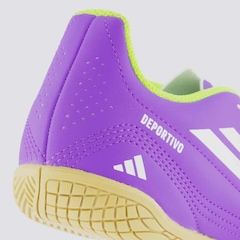 Chuteira Futsal Infantil adidas Deportivo III - Foto 6