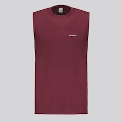 Camiseta Regata Nicoboco Machão Basic Dokos Bordô Masculina - Foto 1