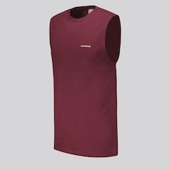 Camiseta Regata Nicoboco Machão Basic Dokos Bordô Masculina - Foto 2