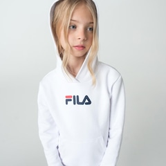 Blusão Com Capuz Fila Letter Infantil - Foto 1