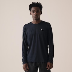 Camiseta Manga Longa Fila Basic Sports Masculina - Foto 1