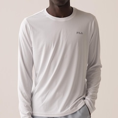 Camiseta Manga Longa Fila Basic Sports Masculina - Foto 4