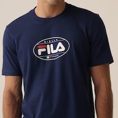 Camiseta Fila Regular Biella Italia Masculina - Foto 5