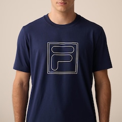 Camiseta Fila Regular Classic Outline Masculina - Foto 3