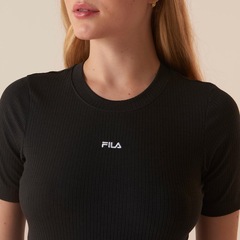 Camiseta Fila Regular Essentials Canelada Feminina - Foto 4