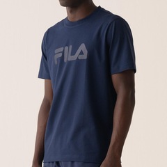 Camiseta Fila Regular Letter Premium IV Masculina - Foto 5