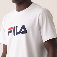 Camiseta Fila Regular Letter Premium IV Masculina - Foto 4