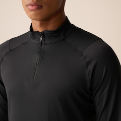 Camiseta Manga Longa Fila Half Zipper Adaptable Future Sports Masculina - Foto 4