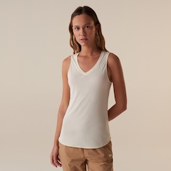 Camiseta Regata Fila Easy Training Crepe Flow Feminina - Foto 1