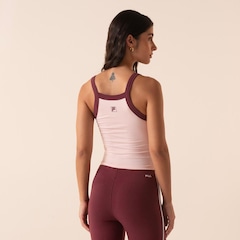 Camiseta Regata Fila Ribbed Letter Retro Feminina - Foto 2