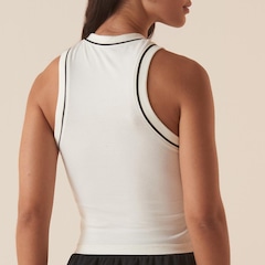 Camiseta Regata Fila Uc Cropped Slim Feminina - Foto 4