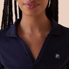 Camisa Polo Fila Ml Fit Letter Touch Feminina - Foto 5