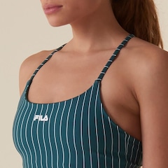Vestido Fila Future Sports Pinstripes Flow Adulto - Foto 4