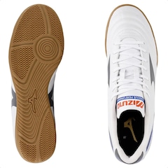 Chuteira Futsal Adulto Mizuno Morelia Club In + 3 Pares de Meias - Foto 6