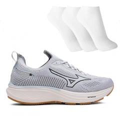 Tênis Masculino Mizuno Cool Ride 3 + 3 Pares de Meias - Foto 1