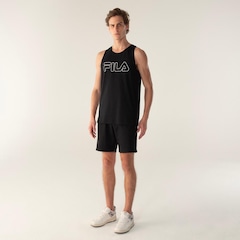 Camiseta Regata Fila Letter Outline Masculina - Foto 3