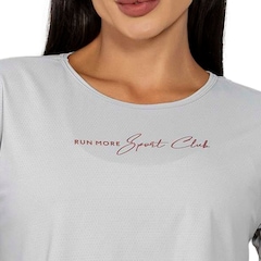 Blusa Cropped Run More Sport Club Feminina - Foto 3