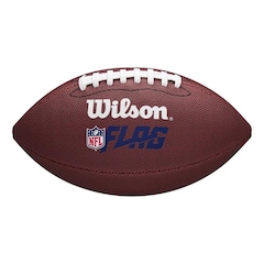 Bola de Futebol Americano Wilson Flag Brown - Foto 1