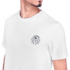 Camiseta Lacoste Heritage Tennis Ultra Dry Masculina - Foto 3