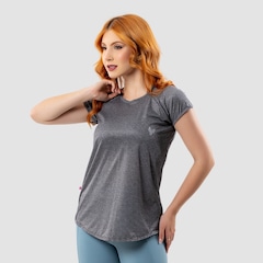 Camiseta Dry Fit Feminina Academia Básica Performance Wear - Foto 1
