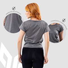 Camiseta Dry Fit Feminina Academia Básica Performance Wear - Foto 4