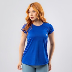 Camiseta Dry Fit Feminina Academia Básica Performance Wear - Foto 1