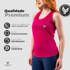 Camiseta Regata Feminina Academia Dry Fit Blusa Fitness Performance Wear - Foto 3