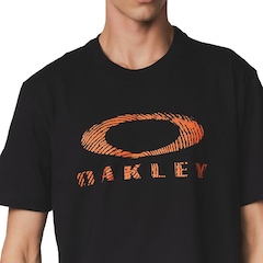 Camiseta Oakley Ellipse Fingerprint SM26 Masculina - Foto 3