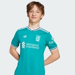 Camisa Liverpool FC III 25/26 Infantil Adidas - Foto 6