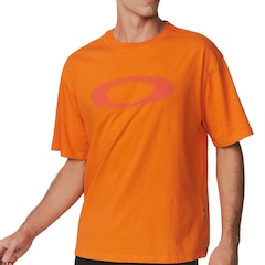 Camiseta Oakley Stretch Ellipse Logo Masculina - Foto 1