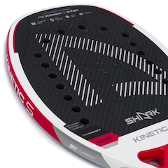 Raquete de Beach Tennis Shark Kinetic S Red - Foto 2