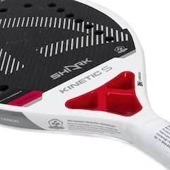 Raquete de Beach Tennis Shark Kinetic S Red - Foto 3