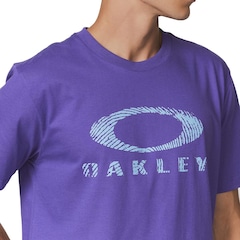 Camiseta Oakley Ellipse Fingerprint SM26 Masculina - Foto 3