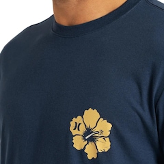 Camiseta Hurley Hibiskull SM26 Masculina - Foto 3