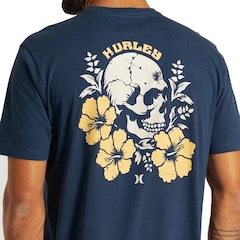 Camiseta Hurley Hibiskull SM26 Masculina - Foto 4