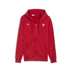 Jaqueta Puma Ferrari Vintage Hooded Masculina - Foto 1