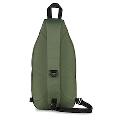 Mochila Jansport Move Sling Cargo Green 1 Alça - Foto 2