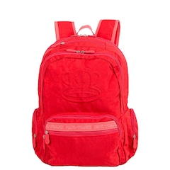 Mochila Sestini Grande Paul Frank Classics Vermelho Cereja - Foto 1