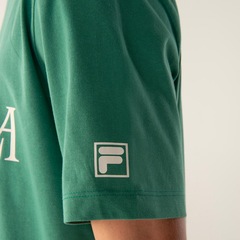 Camiseta Fila Comfort Born In Biella Letter Masculina - Foto 5