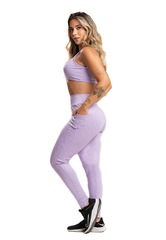 Calça Legging Mvb Modas Bolsos Cintura Alta Feminina - Foto 4