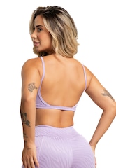 Top Fitness Mvb Modas Cropped Alcinha Costas Abertas Feminino - Foto 3