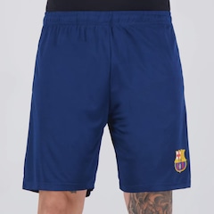 Bermuda Do Barcelona Masculina FutFanatics - Foto 1