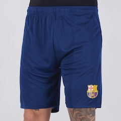 Bermuda Do Barcelona Masculina FutFanatics - Foto 3