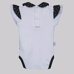Body Polo Do Santos Coração Branco Feminino FutFanatics - Foto 2