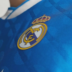Camiseta Real Madrid III 25/26 Endrick 9 adidas Masculina - Foto 4