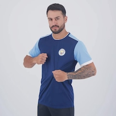 Camiseta Manchester City Rodri 16 Navy Masculino FutFanatics - Foto 4
